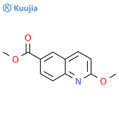 Methyl 2-methoxyquinoline-6-carboxylate structure