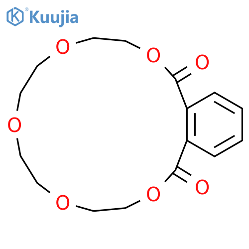 3,6,9,12,15-Pentaoxabicyclo[15.4.0]henicosa-1(21),17,19-triene-2,16-dione structure