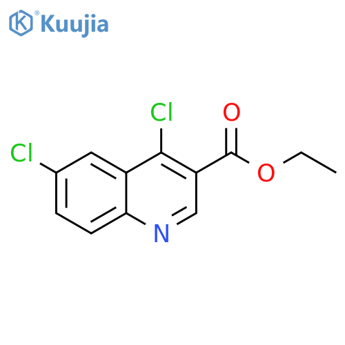 Ethyl 4,6-dichloroquinoline-3-carboxylate structure