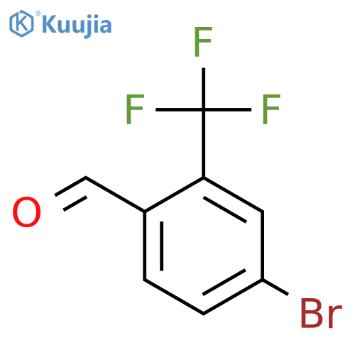 4-Formyl-3-(trifluoromethyl)benzonitrile structure