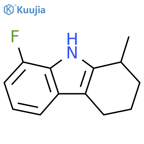8-fluoro-1-methyl-2,3,4,9-tetrahydro-1H-carbazole structure