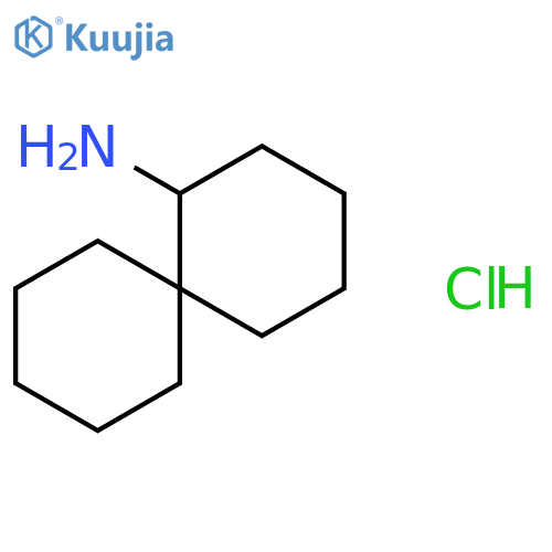Spiro[5.5]undecan-1-amine, hydrochloride structure