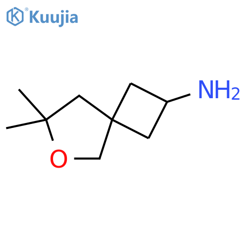 7,7-dimethyl-6-oxaspiro[3.4]octan-2-amine structure