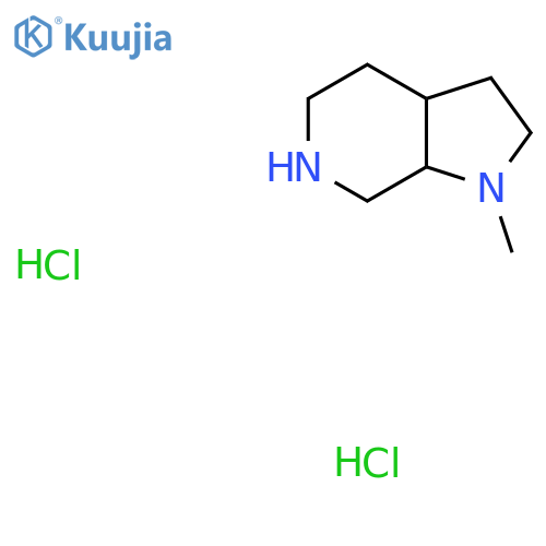 1-Methyl-octahydro-1H-pyrrolo[2,3-c]pyridine dihydrochloride structure