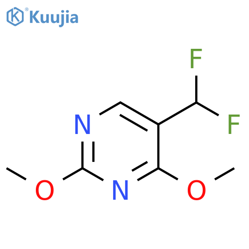 5-(Difluoromethyl)-2,4-dimethoxy-pyrimidine structure