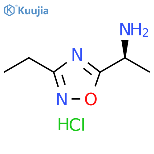 (Alpha-S)-3-Ethyl-Alpha-methyl-1,2,4-Oxadiazole-5-methanamine Hydrochloride structure