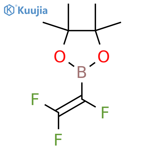 4,4,5,5-Tetramethyl-2-(1,2,2-trifluoroethenyl)-1,3,2-dioxaborolane structure