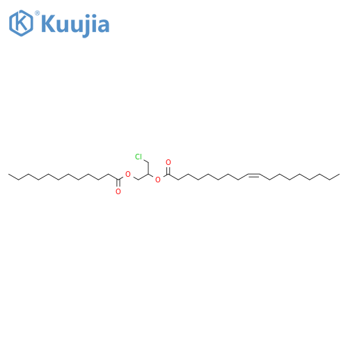 1-Lauroyl-2-oleoyl-3-chloropropanediol structure