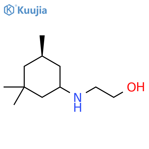 Ethanol, 2-[[(5R)-3,3,5-trimethylcyclohexyl]amino]- structure