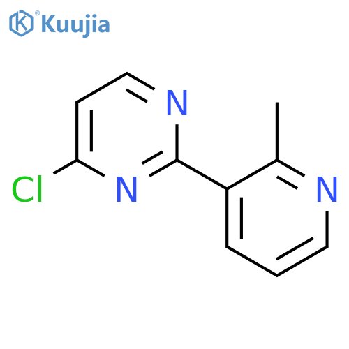 4-Chloro-2-(2-methylpyridin-3-yl)pyrimidine structure