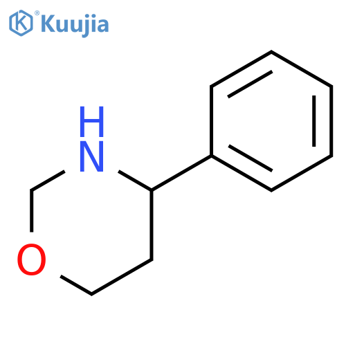 4-phenyl-1,3-oxazinane structure