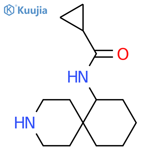 Cyclopropanecarboxamide, N-3-azaspiro[5.5]undec-7-yl- structure