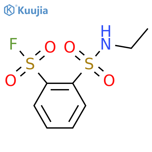 2-(Ethylsulfamoyl)benzenesulfonyl fluoride structure