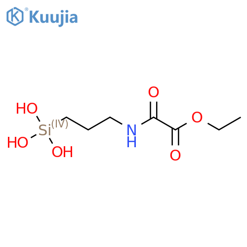 Ethyl {[3-(trihydroxysilyl)propyl]carbamoyl}formate structure