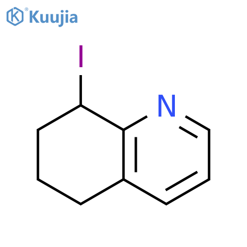 Quinoline, 5,6,7,8-tetrahydro-8-iodo- structure