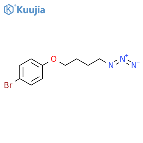 1-(4-Azidobutoxy)-4-bromobenzene structure