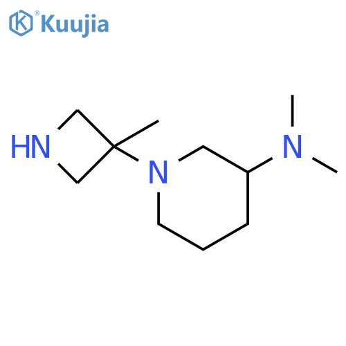 3-Piperidinamine, N,N-dimethyl-1-(3-methyl-3-azetidinyl)- structure