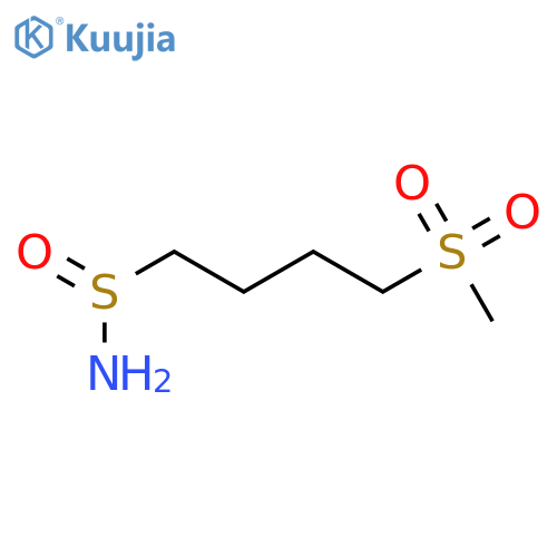 4-Methanesulfonylbutane-1-sulfinamide structure