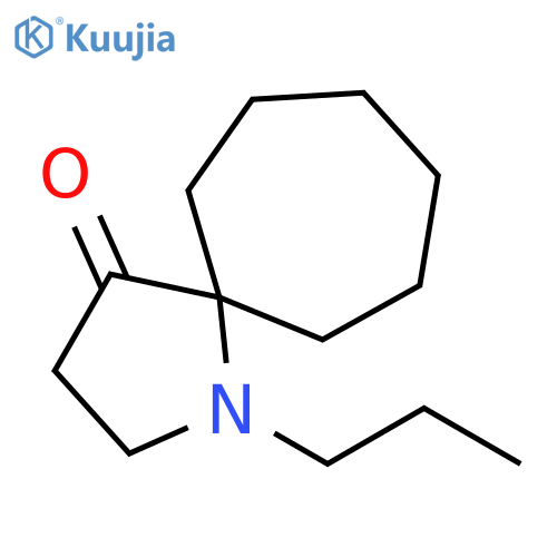 1-Azaspiro[4.6]undecan-4-one, 1-propyl- structure