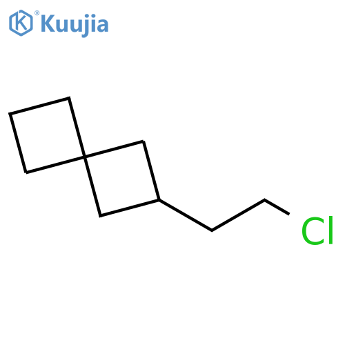 Spiro[3.3]heptane, 2-(2-chloroethyl)- structure