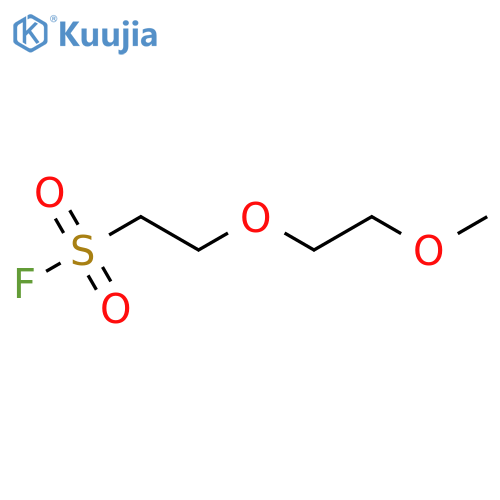 2-(2-Methoxyethoxy)ethane-1-sulfonyl fluoride structure