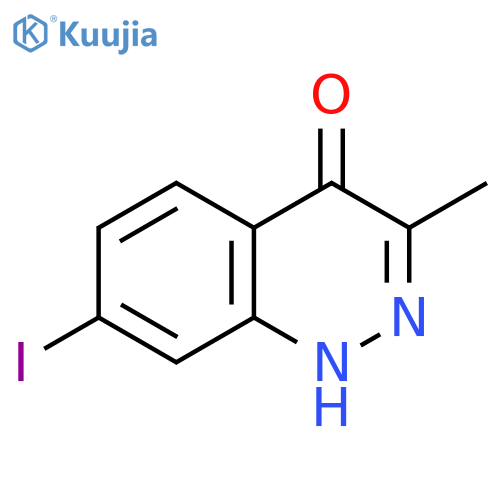 4(1H)-Cinnolinone, 7-iodo-3-methyl- structure