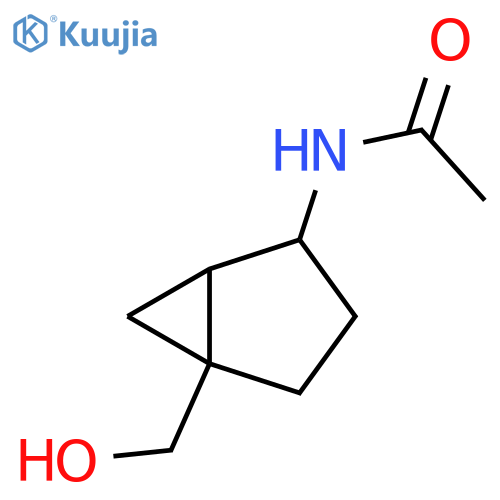 Acetamide, N-[5-(hydroxymethyl)bicyclo[3.1.0]hex-2-yl]- structure