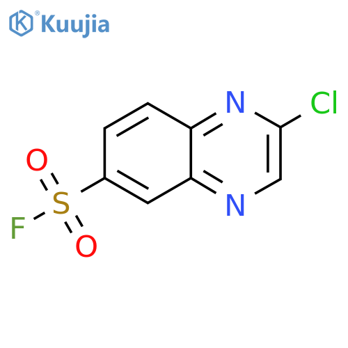 2-Chloroquinoxaline-6-sulfonyl fluoride structure