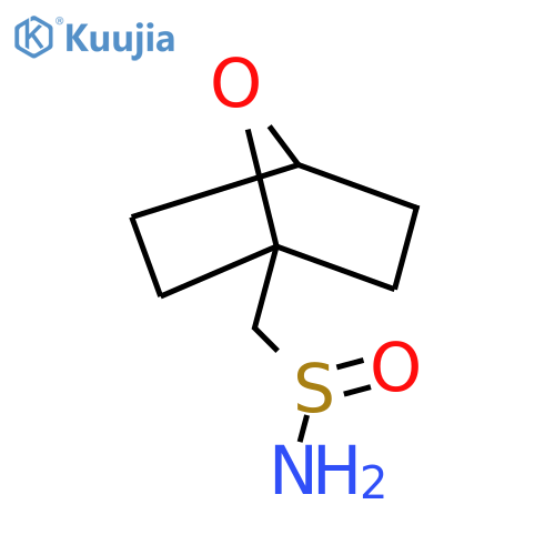 {7-Oxabicyclo[2.2.1]heptan-1-yl}methanesulfinamide structure