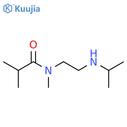 Propanamide, N,2-dimethyl-N-[2-[(1-methylethyl)amino]ethyl]- structure