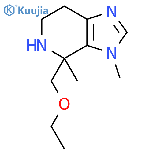 4-(ethoxymethyl)-3,4-dimethyl-3H,4H,5H,6H,7H-imidazo4,5-cpyridine structure