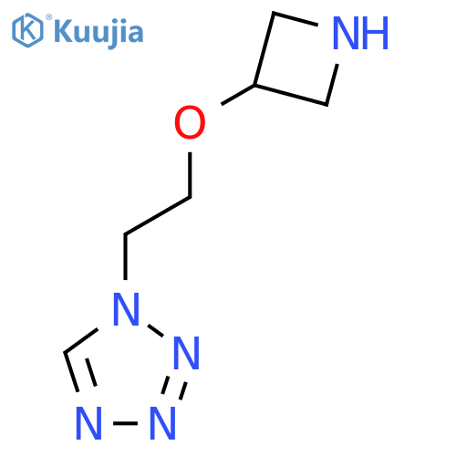 1-2-(azetidin-3-yloxy)ethyl-1H-1,2,3,4-tetrazole structure