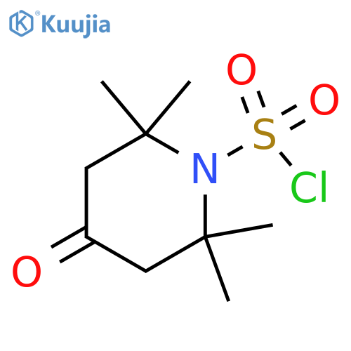 2,2,6,6-Tetramethyl-4-oxopiperidine-1-sulfonyl chloride structure