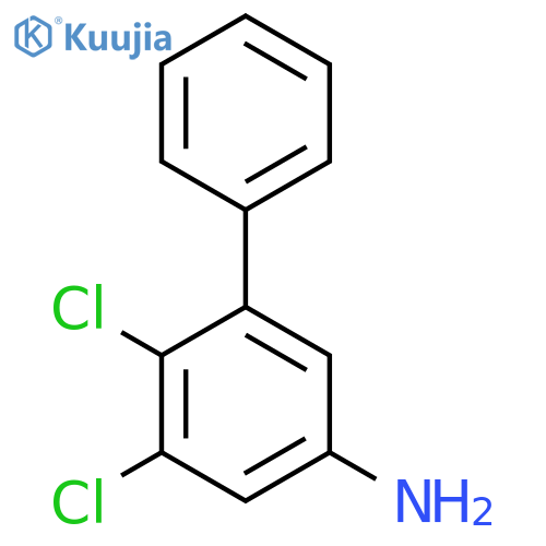 3,4-dichloro-5-phenylaniline structure