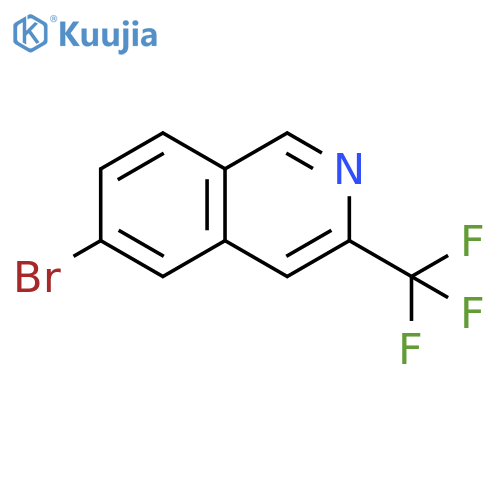6-bromo-3-(trifluoromethyl)isoquinoline structure