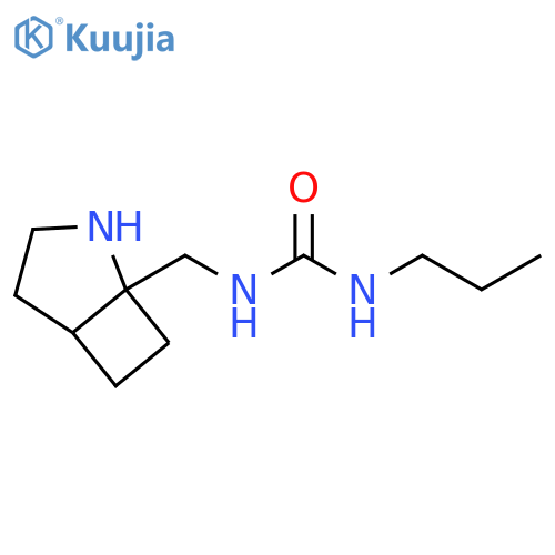 Urea, N-(2-azabicyclo[3.2.0]hept-1-ylmethyl)-N'-propyl- structure