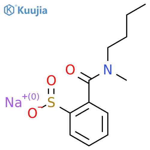Sodium 2-[butyl(methyl)carbamoyl]benzene-1-sulfinate structure