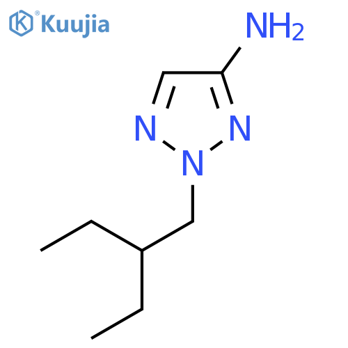 2-(2-ethylbutyl)-2H-1,2,3-triazol-4-amine structure