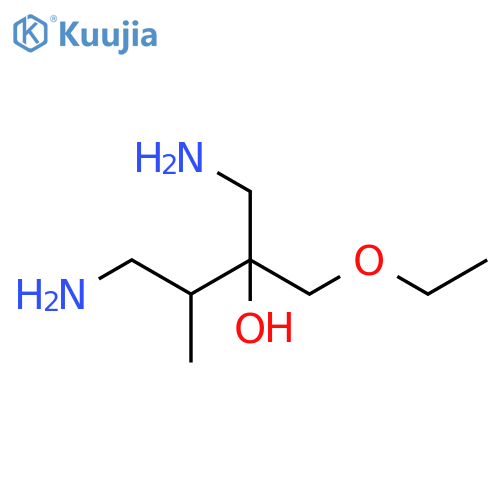 2-Butanol, 4-amino-2-(aminomethyl)-1-ethoxy-3-methyl- structure