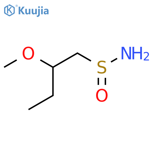 2-Methoxybutane-1-sulfinamide structure