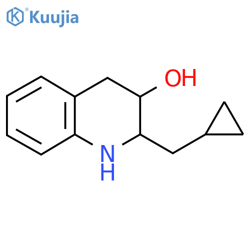 2-(Cyclopropylmethyl)-1,2,3,4-tetrahydroquinolin-3-ol structure