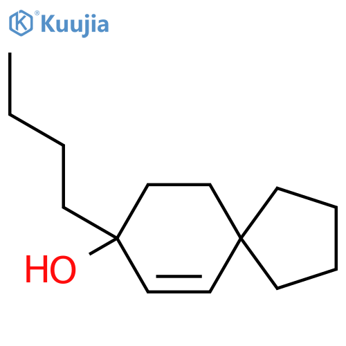 8-Butylspiro[4.5]dec-6-en-8-ol structure