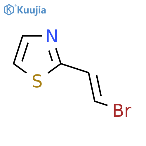 2-(2-Bromoethenyl)-1,3-thiazole structure