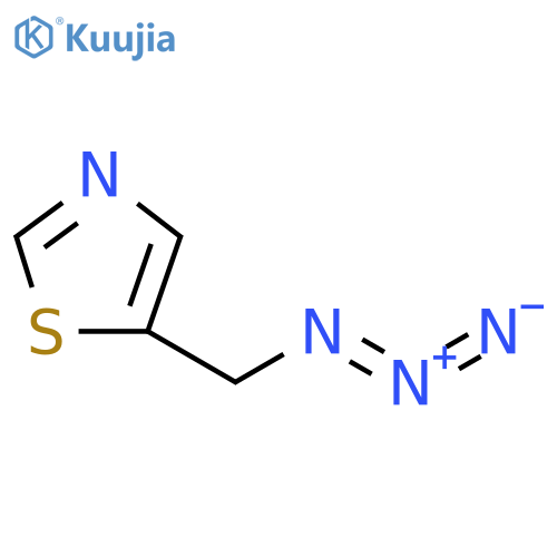 5-(azidomethyl)-1,3-thiazole structure