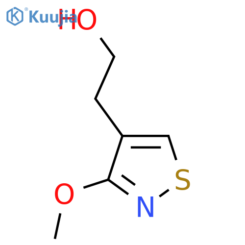2-(3-methoxy-1,2-thiazol-4-yl)ethan-1-ol structure