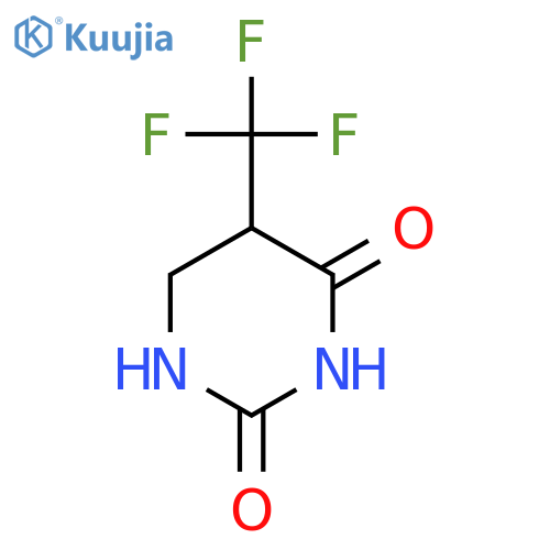 5-(Trifluoromethyl)dihydropyrimidine-2,4(1H,3H)-dione structure
