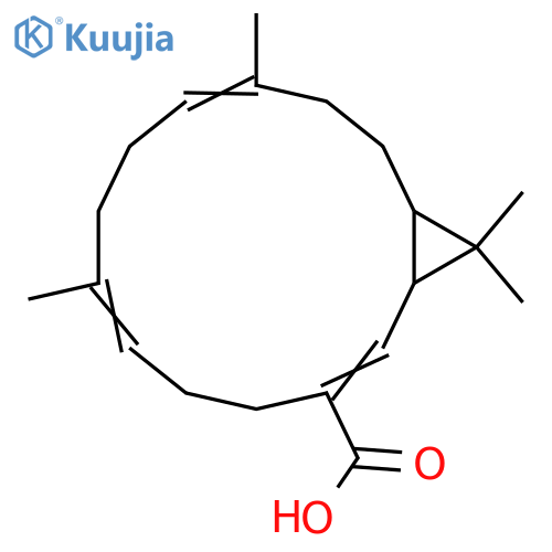 3,7,11-Casbatrien-18-al; (1R,2R,3Z,7E,11E)-form, 18-Carboxylic acid structure