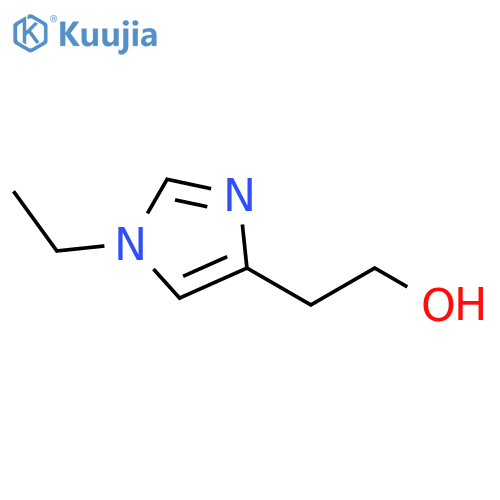 1H-Imidazole-4-ethanol, 1-ethyl- structure