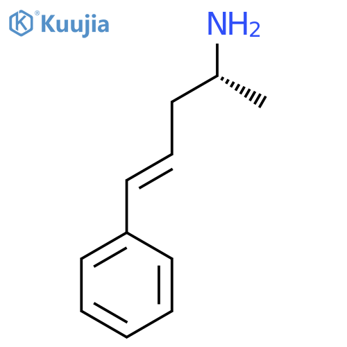(2R)-5-phenylpent-4-en-2-amine structure