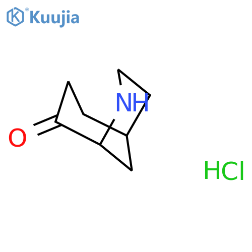 2-azabicyclo3.3.1nonan-8-one hydrochloride structure